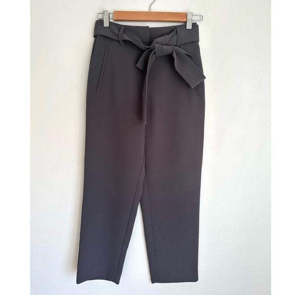 Aritzia Wilfred Jallade Tie-Front Pants in Gull Grey - Picture 3 of 7